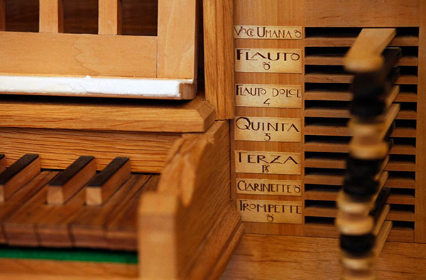 Orgel in der Walder Kirche 