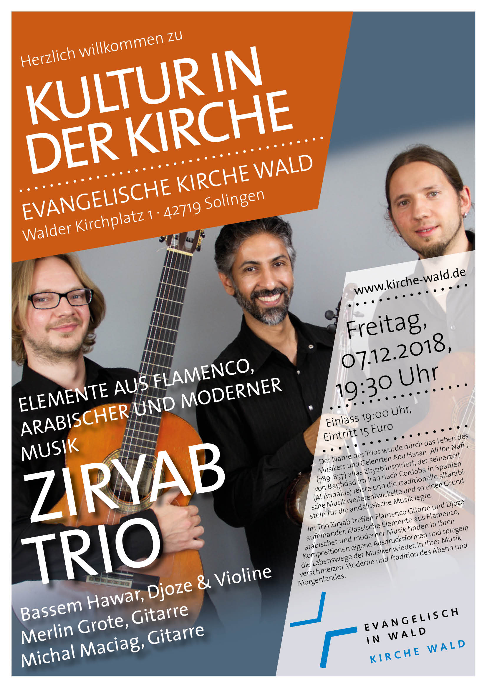 Ziryab Konzert Walder Kirche